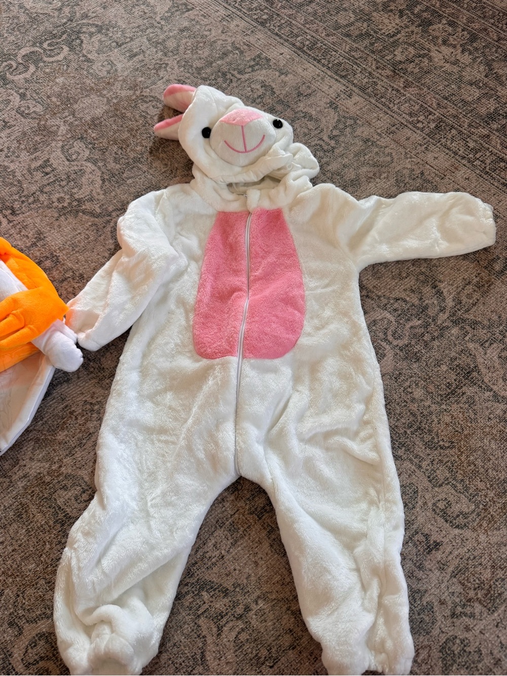 Kids Plush Bunny Costume